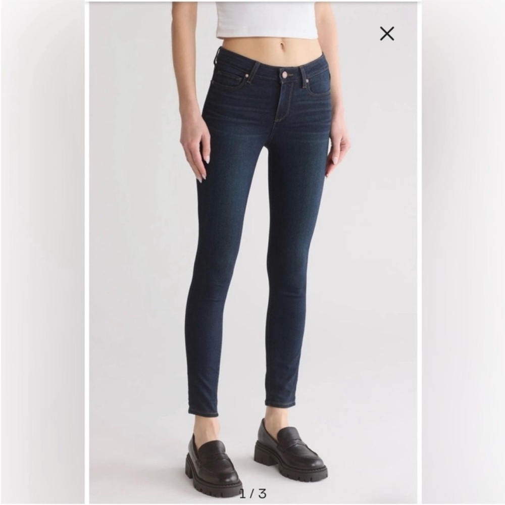 Paige Women’s Verdugo Ankle Mid Rise Ultra Skinny Jeans